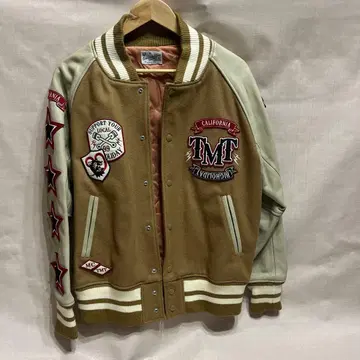 TMT 바시티 자켓 1999년제 브라운/베이지