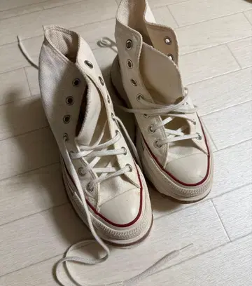 화이트 하이컷 컨버스