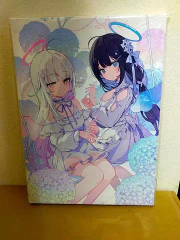 X-ART 이코모치 Icomochi 캔버스 아트 천사의 테마리꽃