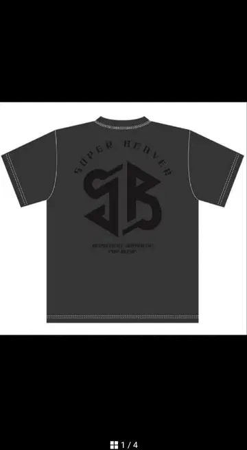 SUPER BEAVER Zepp Shinjuku 티셔츠 M 사이즈