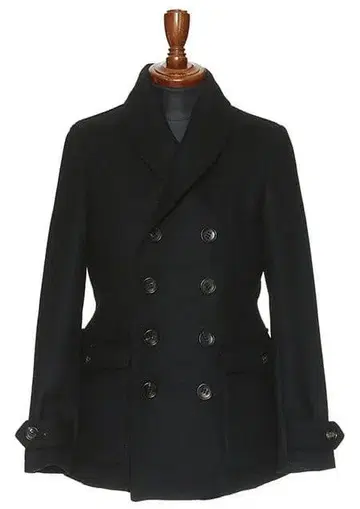 AKM SUPER 100S DOUBLE MELTON SHAWL PCOAT