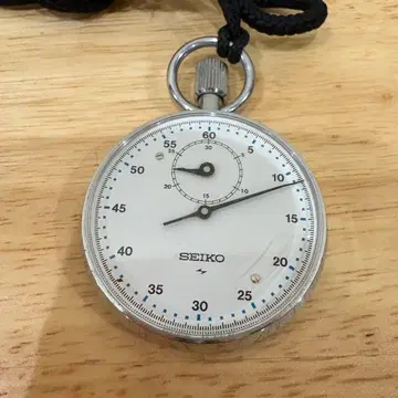 세이코 88-5011 수동 와인딩 빈티지 스톱워치 카메이도 제조 30분계