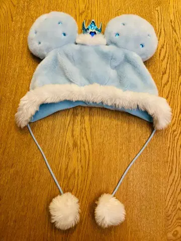 미키 미니 왕관 팬캡 디즈니/블루