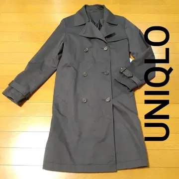 트렌치코트 UNIQLO 유니클로 네이비