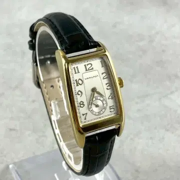 새상품급 HAMILTON 쿼츠 손목시계 6240 남성용 여성용