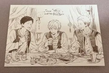 빨강머리 백설공주 카페 혜택 엽서