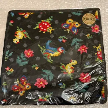 [ 미츠코시 이세탄 한정품 ] 페이러 손수건 하이디 도트 블랙