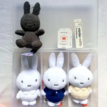 미피 봉제 인형 세트 4개