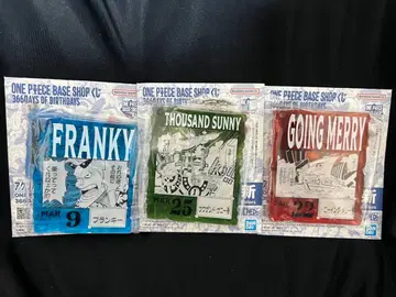 원피스 제일복권 베이스샵 아크릴 프랭키 메리호 써니호