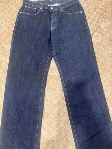 EDWIN 503 스트레이트 데님 다크 블루