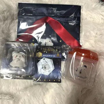 산리오 Happy 복권 하나마루 유령 4종 세트 해피 복권 제일복권