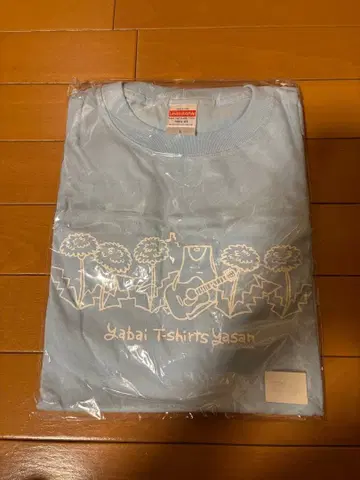 야바이 티셔츠 가게 티셔츠 스카이블루