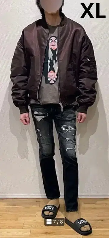 [ 새상품급 ] ZARA 오버 사이즈 MA-1 봄버 자켓