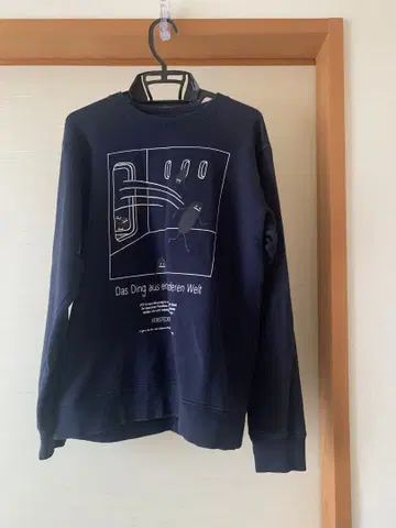 graniph 뷰티풀 섀도우 네이비 맨투맨