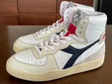 새상품 디아도라 헤리티지 MI BASKET 27cm 화이트 이탈리아제