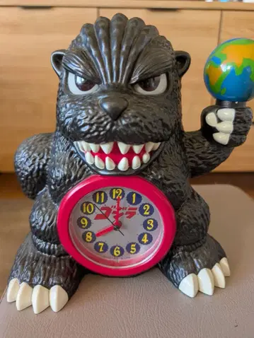 고질라 알람 시계