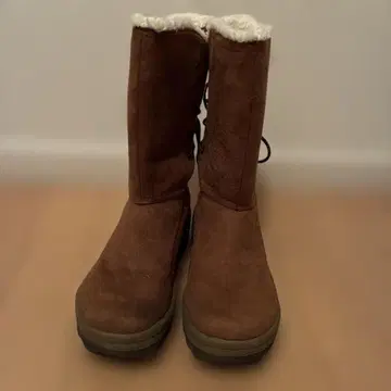 여성용 부츠 보아 브라운 사이즈 S