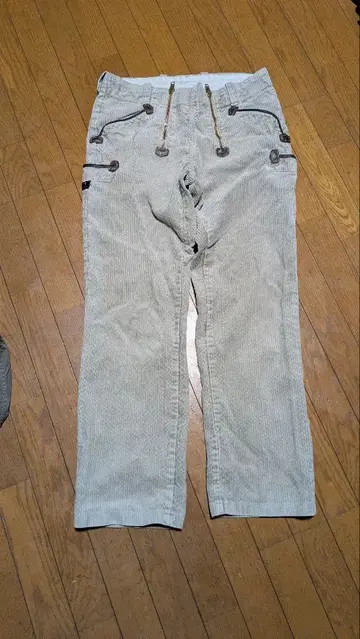 로거 팬츠 코듀로이