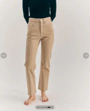 THE SHISHIKUI/BASIC JEANS BEIGE 24