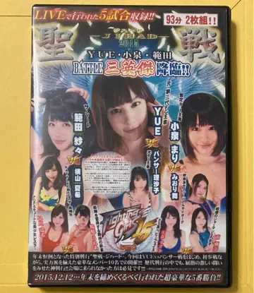 파이팅 걸즈 15 여자 프로레슬링 DVD 캣 파이트
