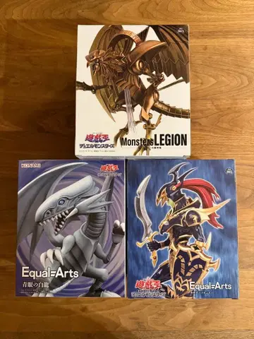 유희왕 듀얼몬스터즈 피규어 3체 세트