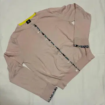 폴 스미스 긴팔 가디건 핑크