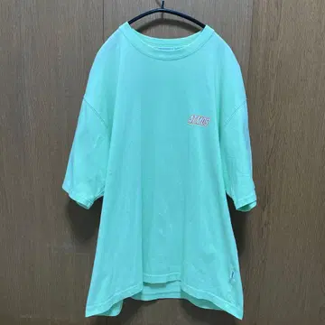 ATMOS T셔츠 반팔 옐로우 그린