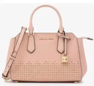 MICHAEL KORS 가죽 키 리벳 펀칭 핸드백