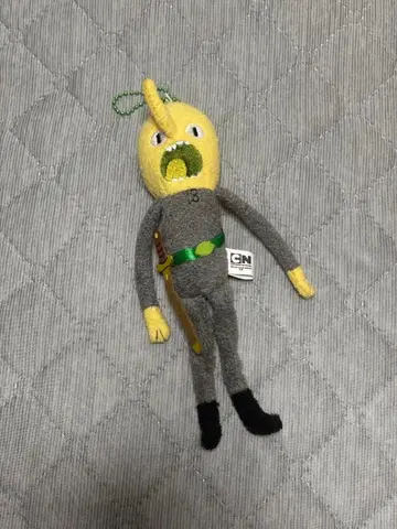 어드벤처 타임 레몬그랩 백작 봉제 인형 키링 카툰