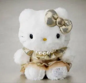 키티 봉제 인형 카하라 호텔 60주년 기념 한정판 키티 엑시브 오리지널