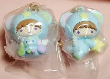 산리오 키키라라 별하늘의 엔젤 시크릿 키링 키키 세트