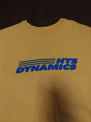 HYSTERIC GLAMOUR 맨투맨 리버스 위브 H택 프리