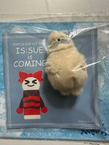 IS:SUE 아자 라시오 스마트폰 클리너 스트랩