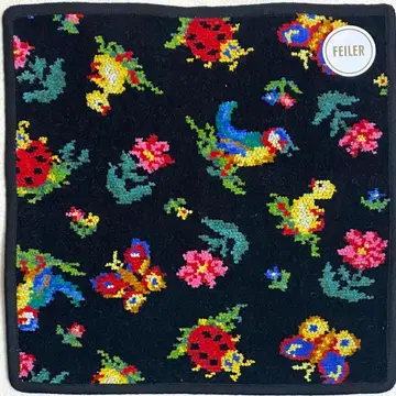 페이러 타월 손수건 하이디 블랙