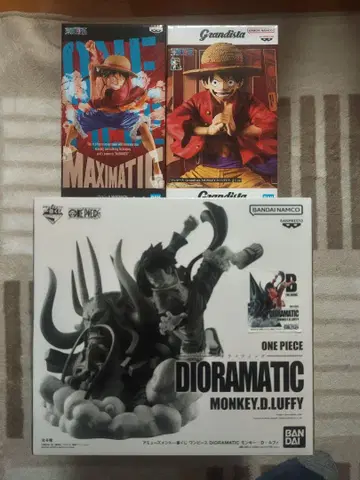 미개봉 새상품 원피스 루피 피규어 세트