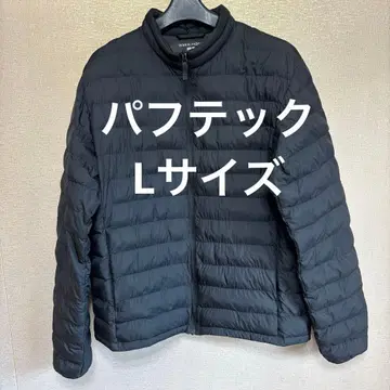 유니클로 퍼프 테크 자켓 L 사이즈 블랙