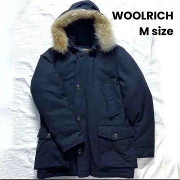 울리치 후디드 다운 자켓 네이비 M W지퍼 네이비