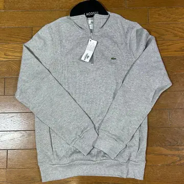 LACOSTE 하프 지퍼 맨투맨 새상품 사이즈 4