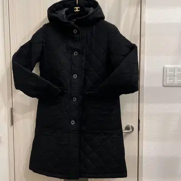 매킨토시 퀼팅 코트