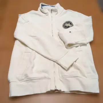 타미힐피거 화이트 점퍼