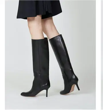 [ 거의 새상품 ] PELLICO METRO 롱 부츠 블랙