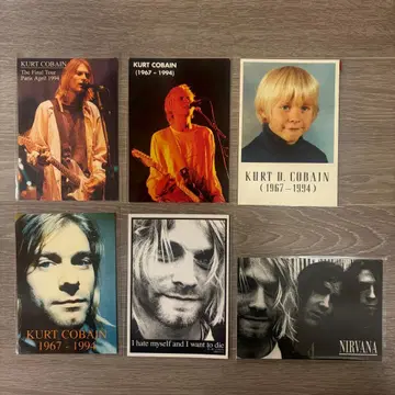 닐바나 카트 코번 엽서 세트 6매