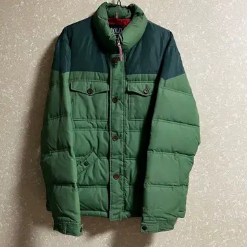 POLO BCS 남성용 다운 자켓 그린 LL