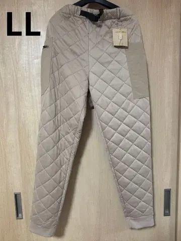 [ 새상품 완판템 ] 워크맨 퀼트 포켓 팬츠 베이지 LL 사이즈