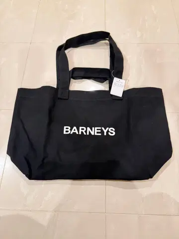 BARNEYS 로고 가로형 2WAY 토트백
