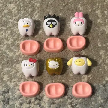 산리오 가챠가챠 치아 컴플리트