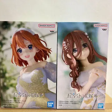 [ 미사용 새상품 ] 5등분의 신부 피규어 2체 세트