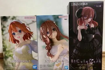 [ 미사용 새상품 ] 5등분의 신부 피규어 3체 세트