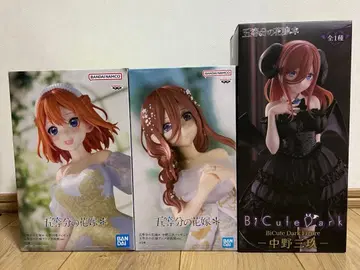 [ 미사용 새상품 ] 5등분의 신부 피규어 3체 세트