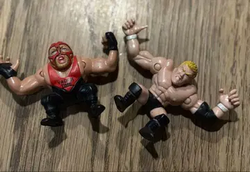 프로레슬링 미니 피규어 2개 세트 베이더풍 레슬러